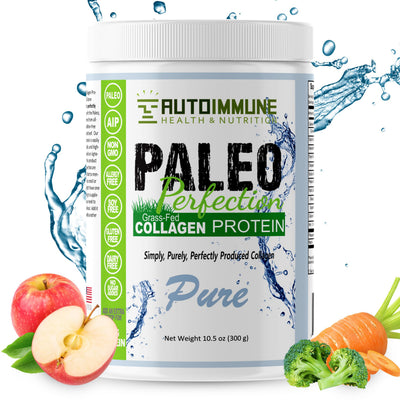 Collagen Protein Powder for Women & Men - Soy Gluten & Dairy Free Non GMO Collagen Protein from Grass-Fed Beef - 300 g Grass Fed Beef Protein Powder by Autoimmune