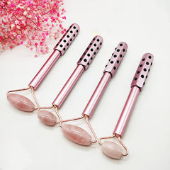Japanese Facial Massage Roller with Geothermal Crystals